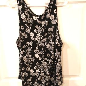 Old Navy Floral Tank, Size XL